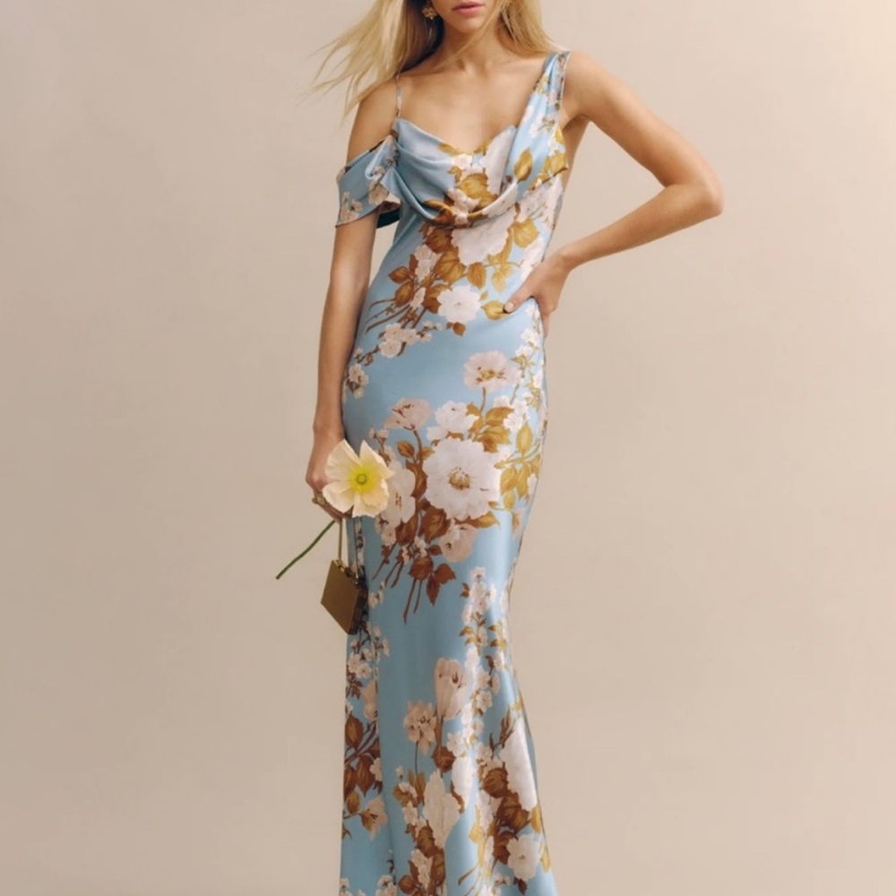 Reformation Ronda Dress in Serene